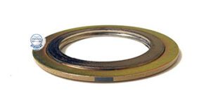 • گسکت فلزی اسپیرال‌وند کلینگر با نوار گرافیت یا PTFE برای خطوط نفت و گاز
